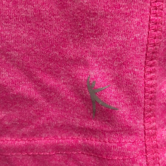 Very gently worn Danskin Now Top. Fushia pink. Semi fitted. Medium. 100% poly - Picture 6 of 9